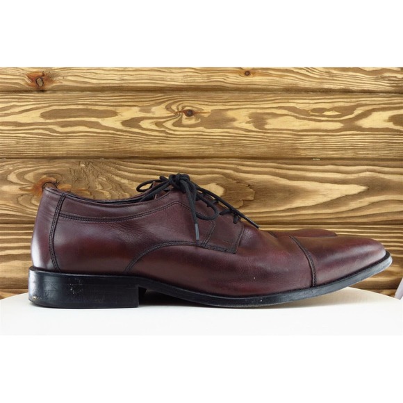 J. Murphy Shoes Sz 13 M Brown Derby Oxfords Leather Men 5911703 - Picture 4 of 10